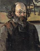 Paul Cezanne Self-Portrait painting